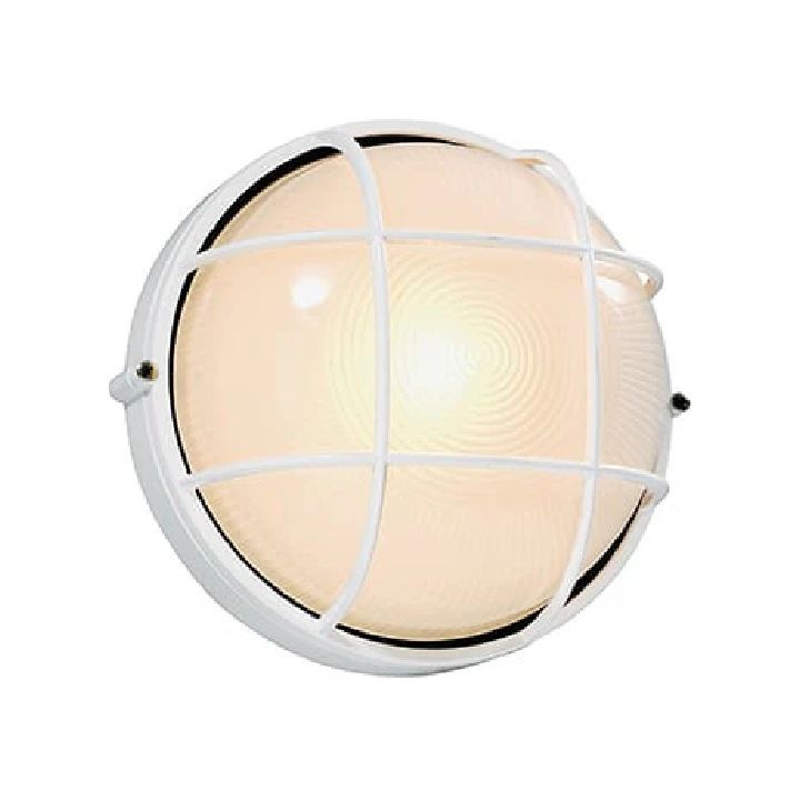 Eurolux bulkhead light installed and lit