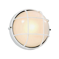 Eurolux bulkhead light installed and lit