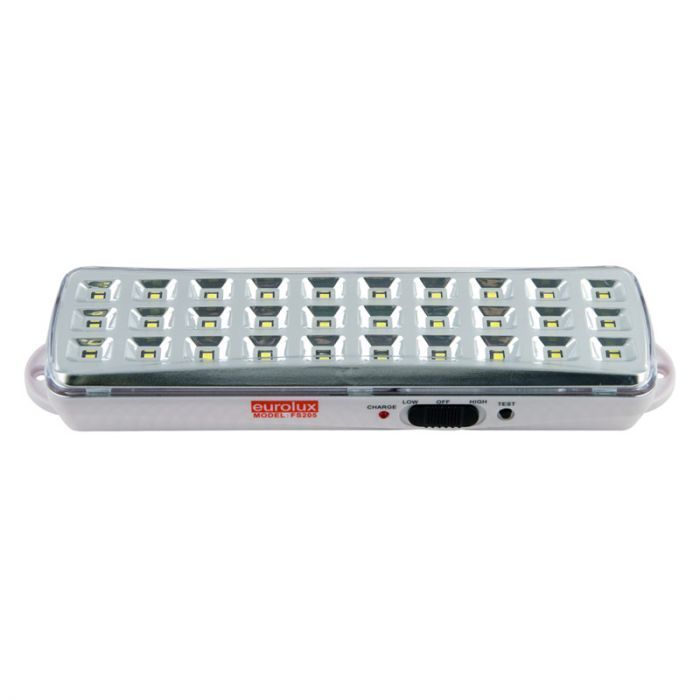 Eurolux emergency light, front view