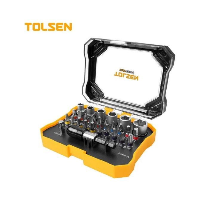 Tolsen screwdriver shown in its packaging