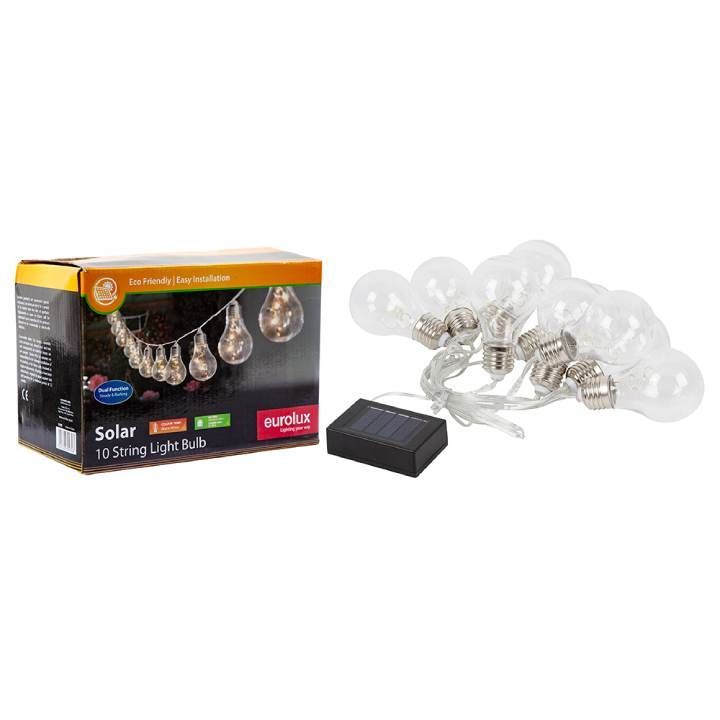 Eurolux clear light strip shown in its packaging