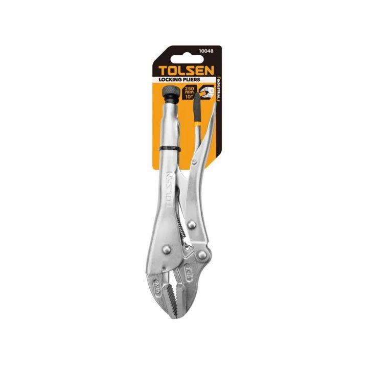 Tolsen pliers installed and lit