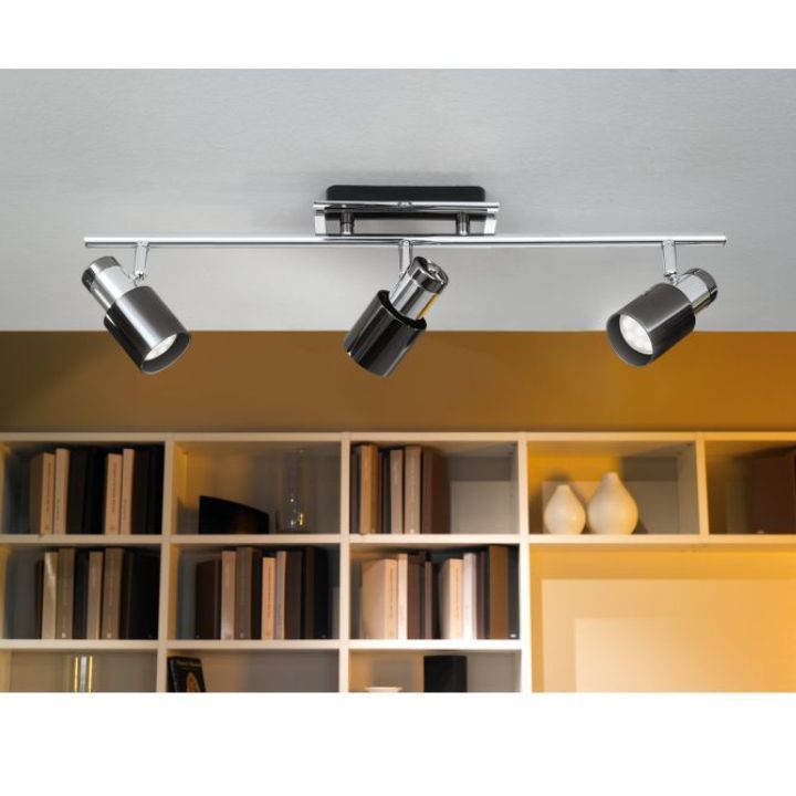 Eurolux spotlight installed and lit