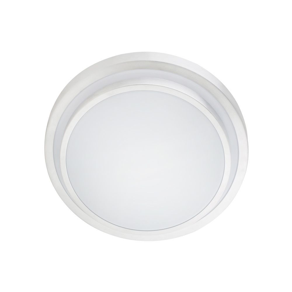 Eurolux silver ceiling light, front view