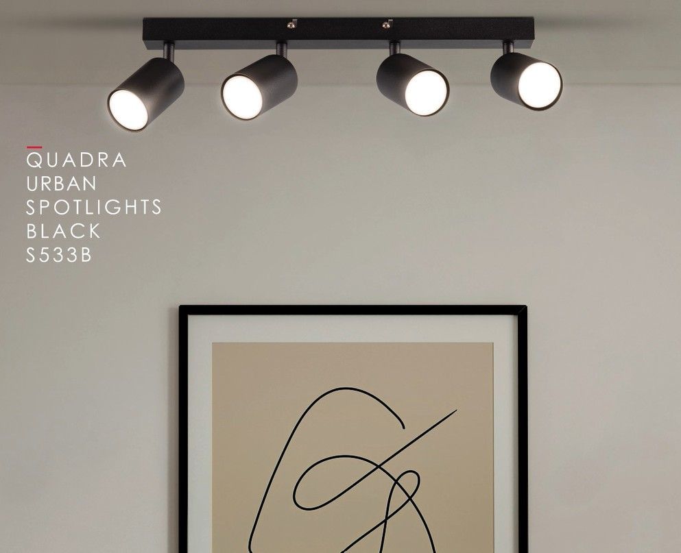Urban white and black downlight dimensions diagram