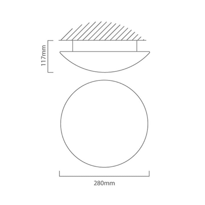 Eurolux lighting fixtures, front view