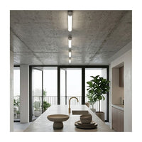Close-up detail of the Eurolux white ceiling light