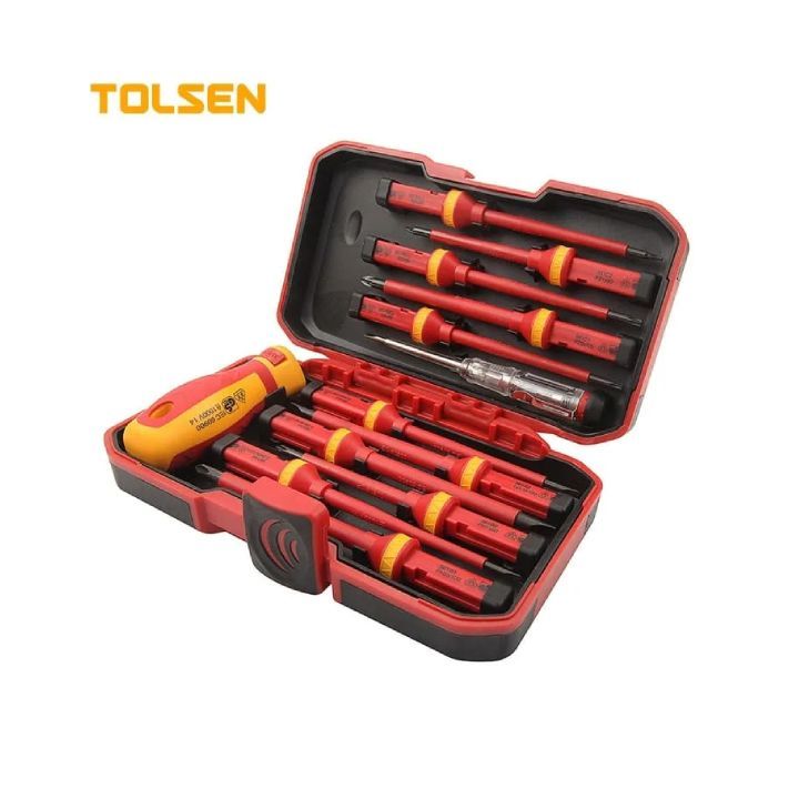 Tolsen screwdriver shown in its packaging