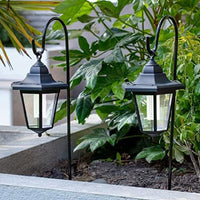 Eurolux black garden spike light dimensions diagram