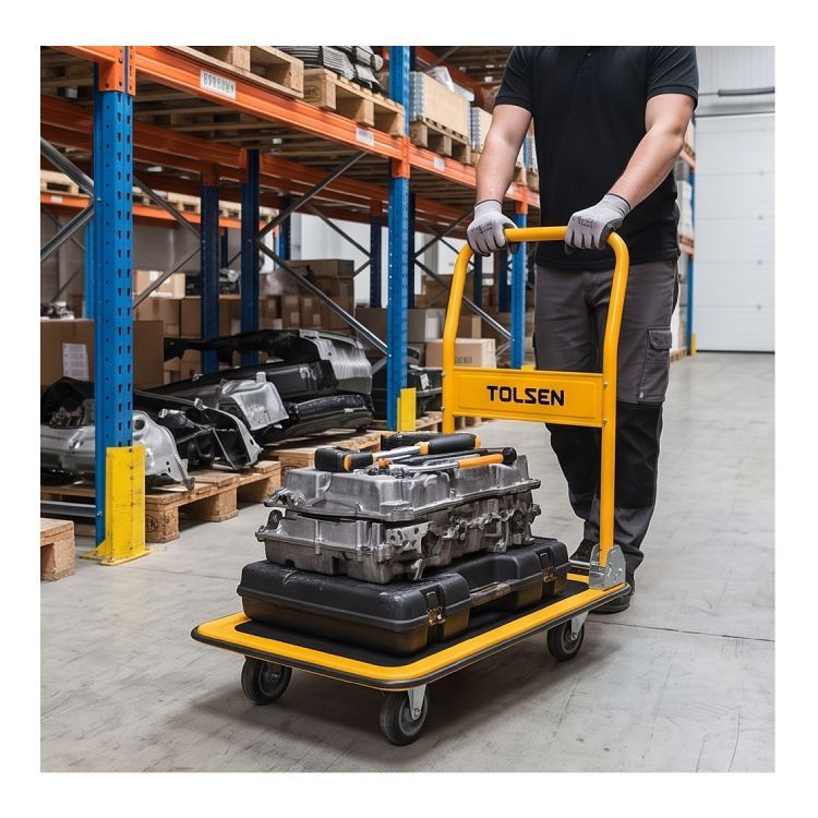 Tolsen tool boxes, front view