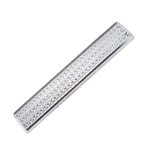 Eurolux white emergency light, front view