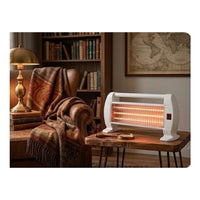 Radiant heater dimensions diagram