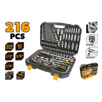 Tolsen socket set, alternate angle