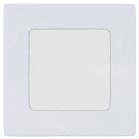 Eurolux white downlight, front view