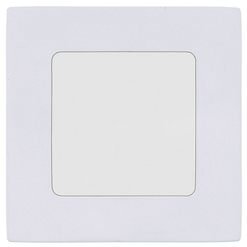 Eurolux white downlight, front view