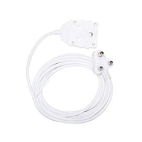 Eurolux extension cord, front view