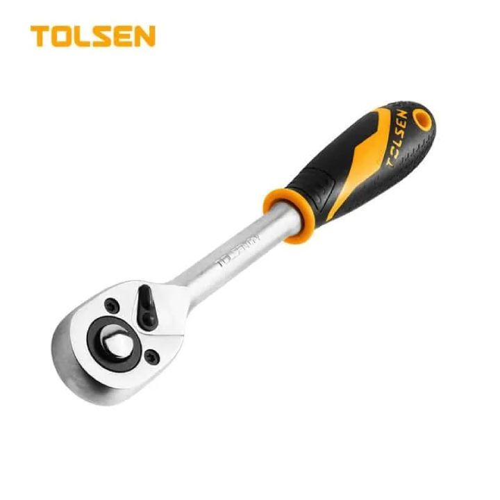 Tolsen socket set shown in its packaging