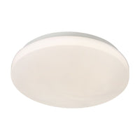 Eurolux white ceiling light, front view