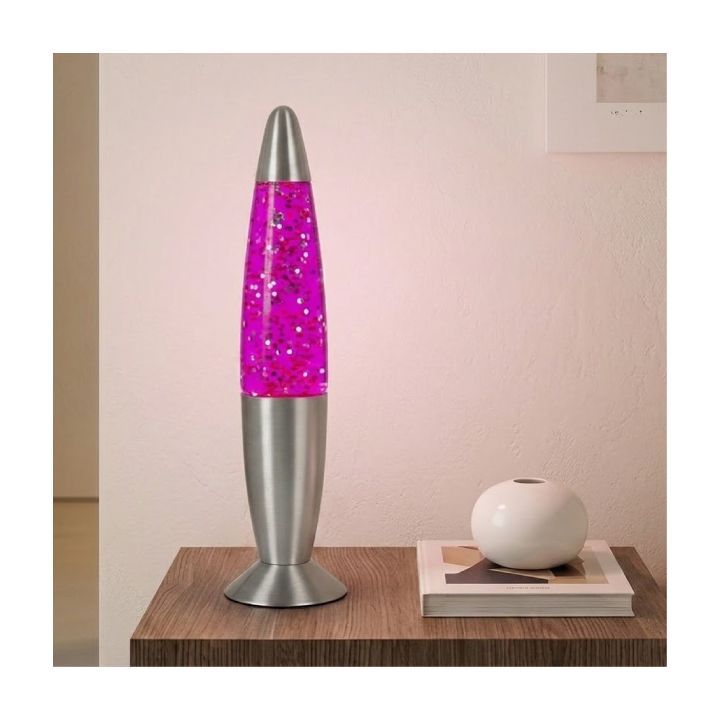 Eurolux clear/silver night light, front view