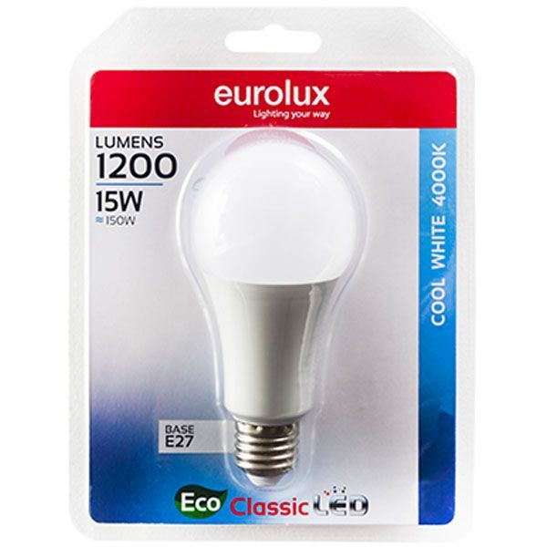 Eurolux LED globe, front view