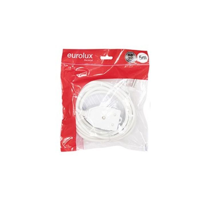 Close-up detail of the Eurolux extension cord