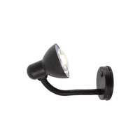Eurolux black lamp shown in its packaging