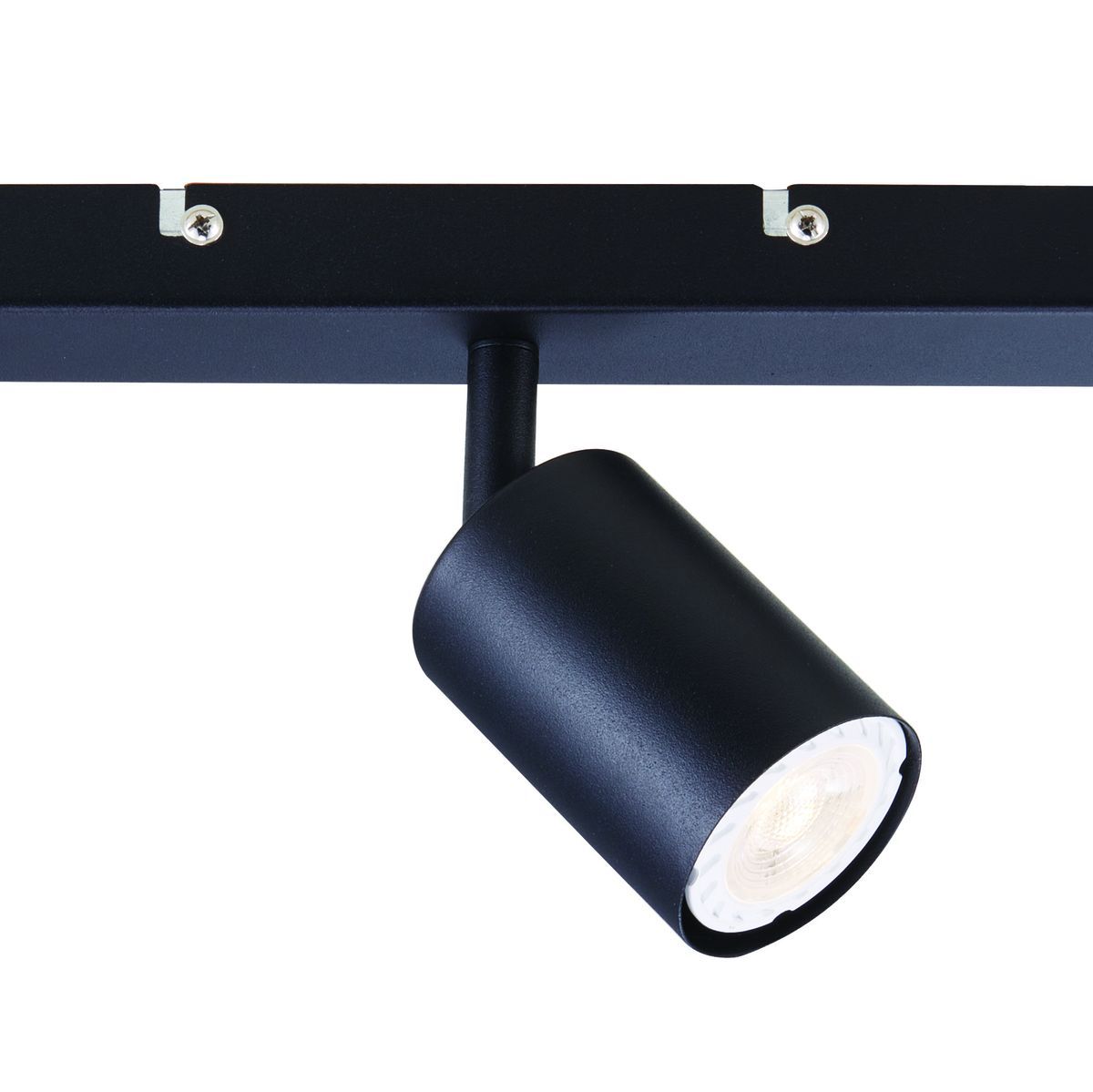 Urban black and comes in white downlight shown in its packaging