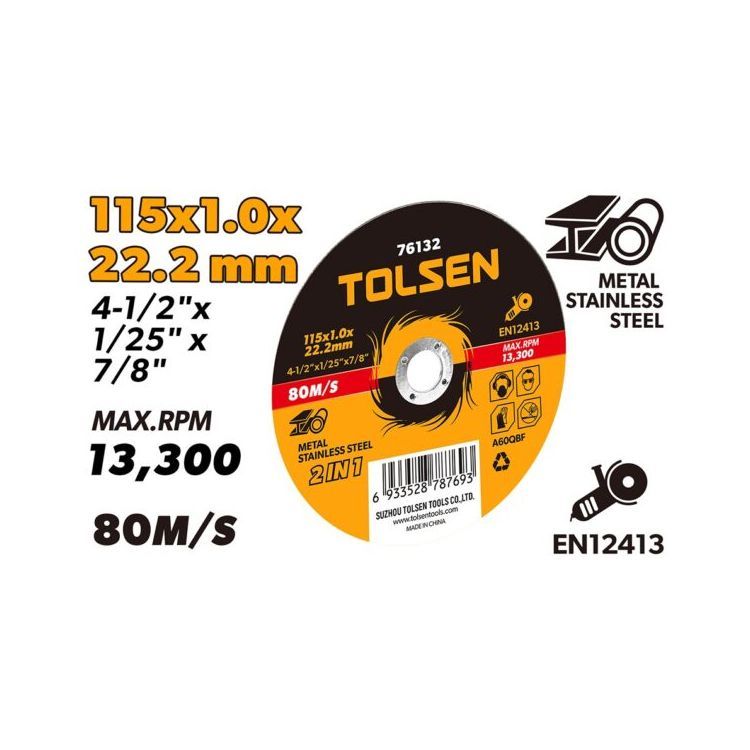 Tolsen tool accessories, alternate angle
