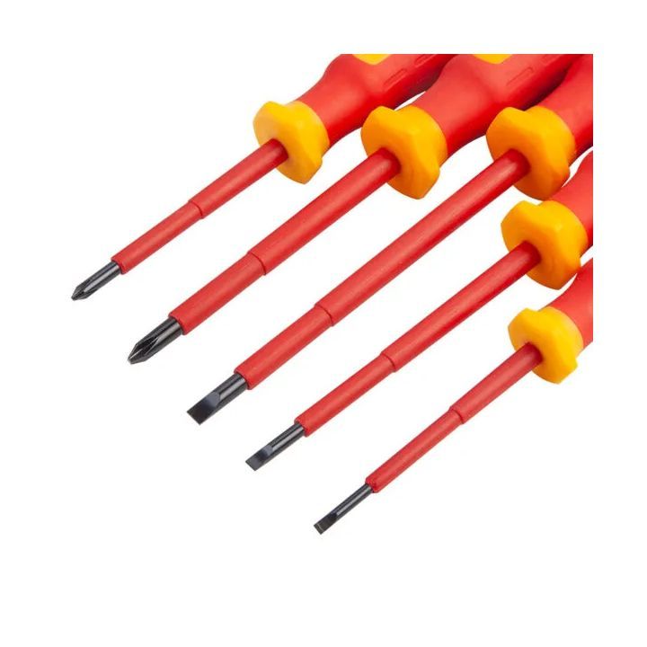 Close-up detail of the Tolsen screwdriver