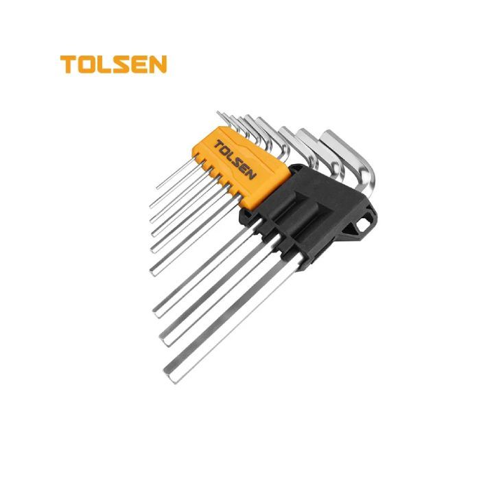 Tolsen tool set shown in its packaging