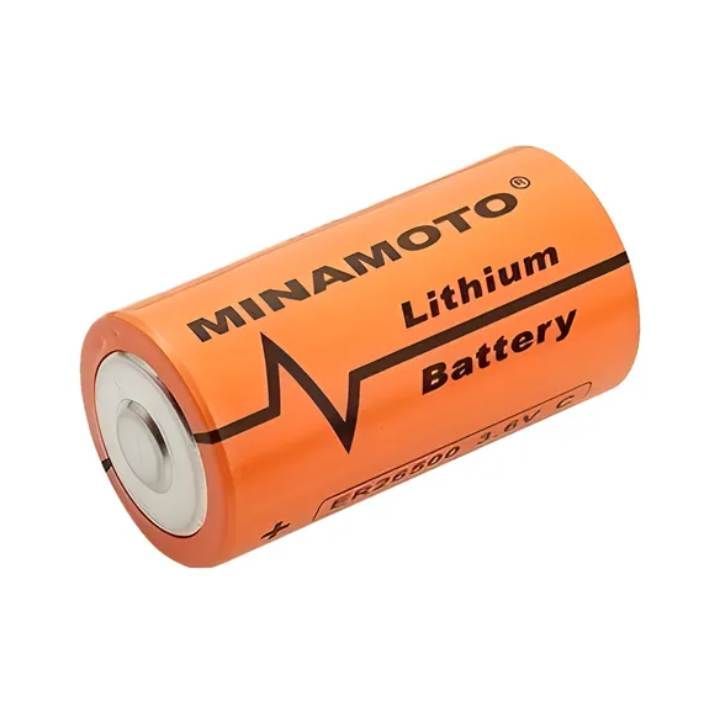 Minamoto batterie shown in its packaging