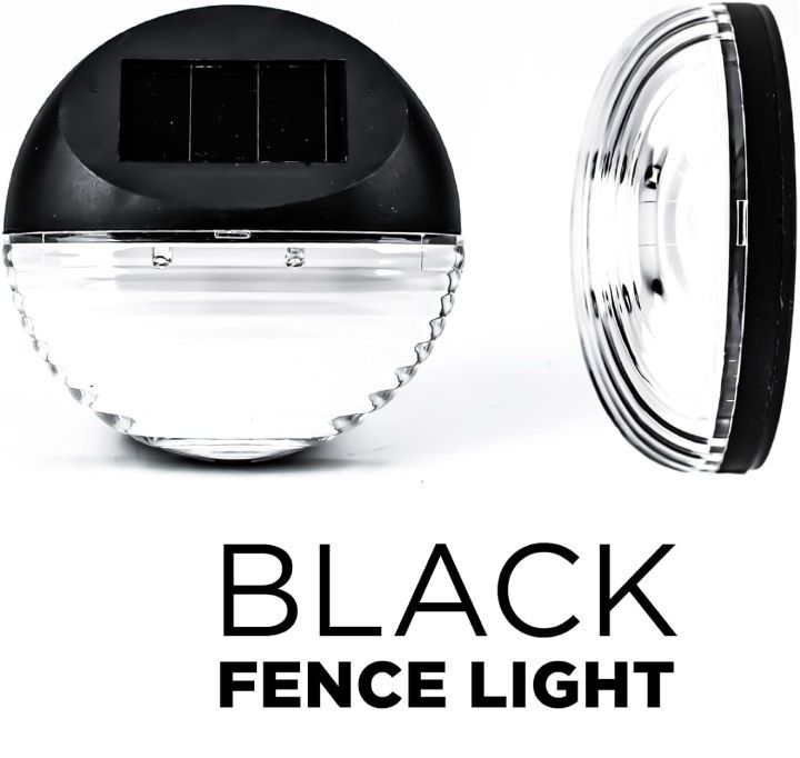 Eurolux black garden light shown in its packaging