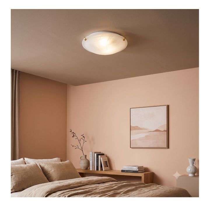 Close-up detail of the Eurolux ceiling light