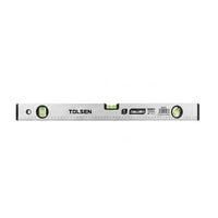 Tolsen spirit level shown in its packaging