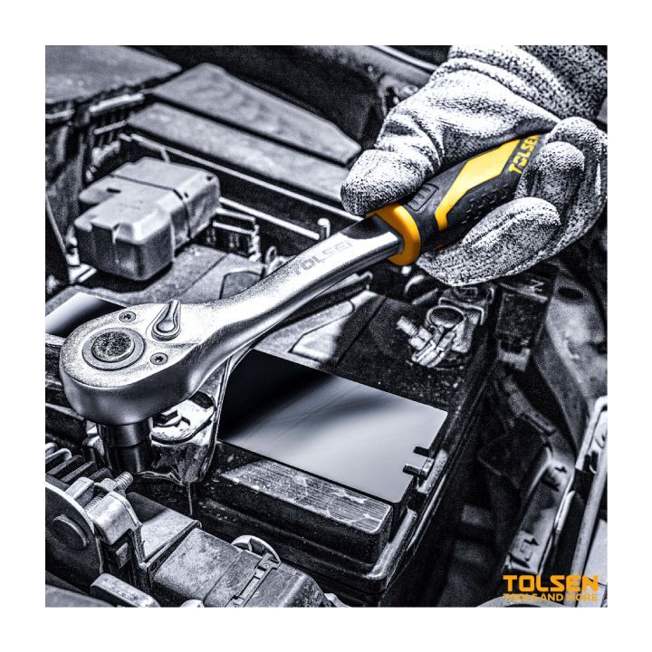 Tolsen socket set, front view