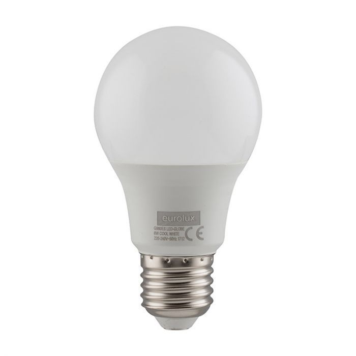 Eurolux LED globe, front view