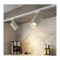Eurolux downlight installed and lit