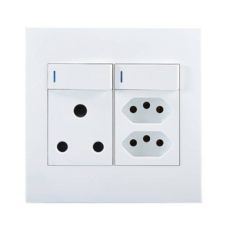 Eurolux electrical switche, front view
