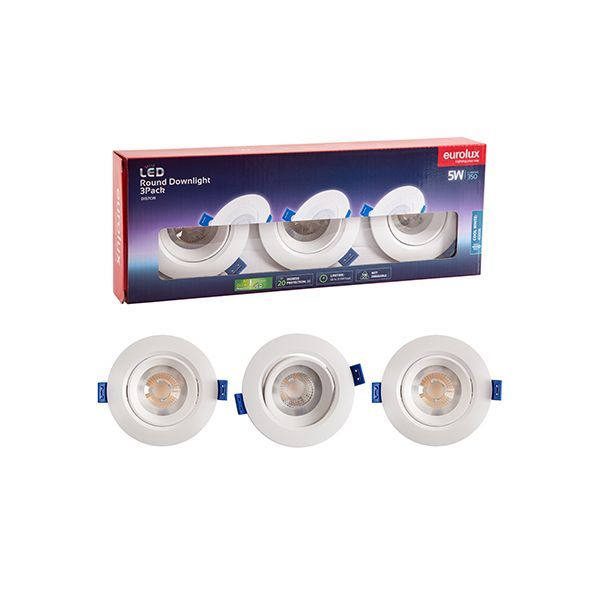 Eurolux downlight, front view