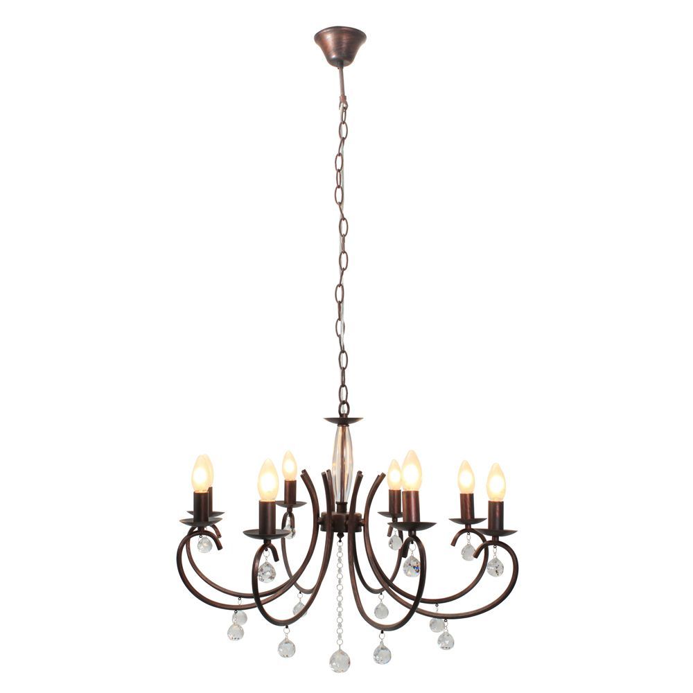 Eurolux chandelier, front view