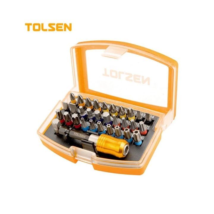 Tolsen screwdriver shown in its packaging