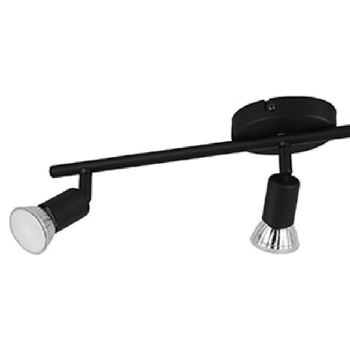 Eurolux black downlight dimensions diagram