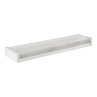 Eurolux white floodlight, front view