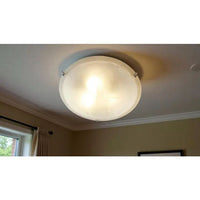 Close-up detail of the Eurolux ceiling light