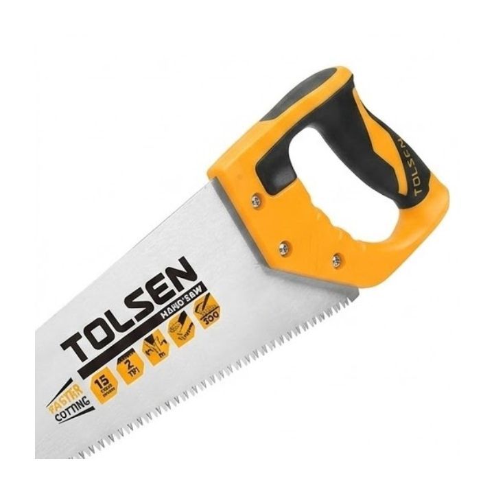Tolsen saw shown in its packaging