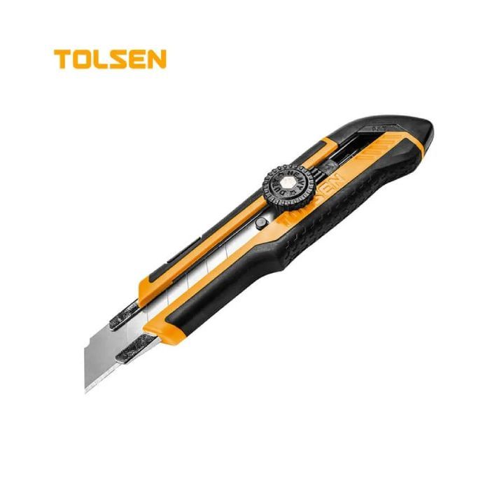 Close-up detail of the Tolsen blade