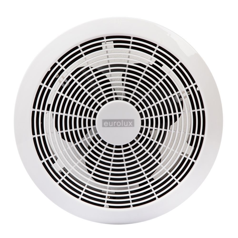 Eurolux white extractor fan, front view