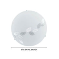 Eurolux ceiling light, alternate angle