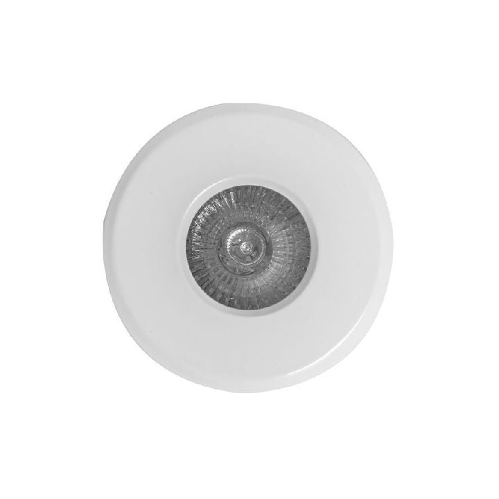 Close-up detail of the Eurolux white downlight
