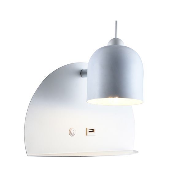 Eurolux white night light, front view